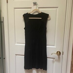 Banana Republic Black Midi Dress